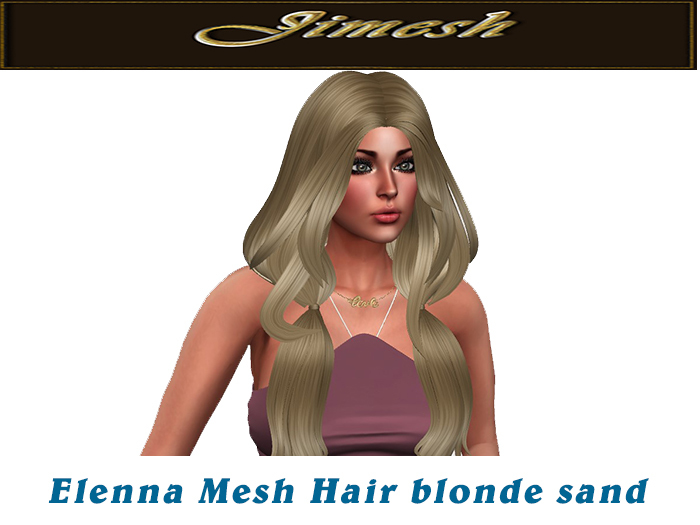 Elenna Mesh Hair blonde sand