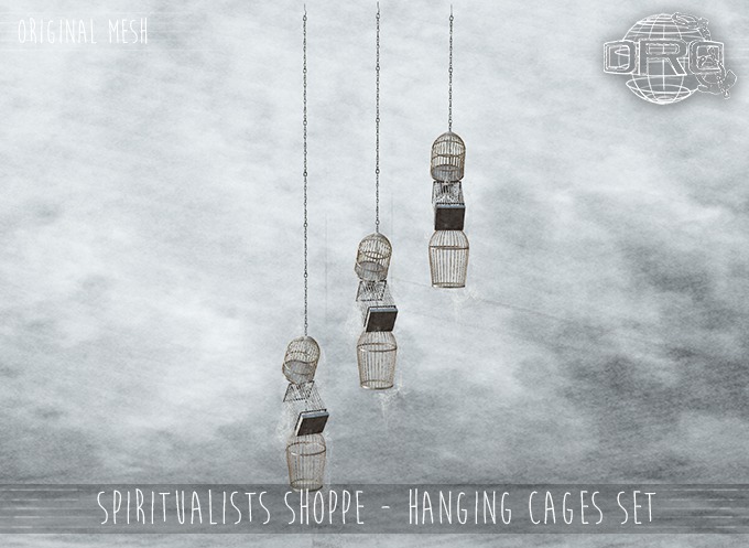 -DRD- Spiritualists Shoppe - Hanging Cages Set