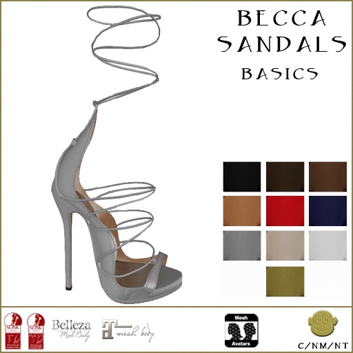 BM Becca Sandals Basics