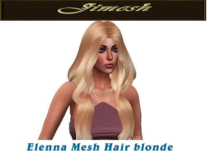 Elenna Mesh Hair blonde