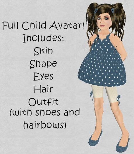 Complete Child Avatar - Katie