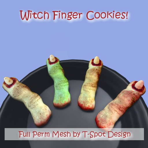 T-Spot Mesh - Witch Finger Cookies - Full Perm  - LI=0.5
