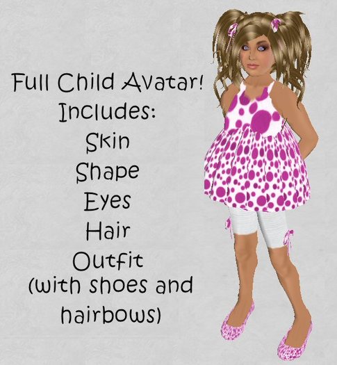 Complete Child Avatar - Sally