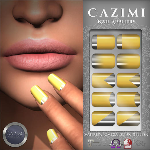 CAZIMI: Nails - Fashionista - Hot Yellow SALE RACK
