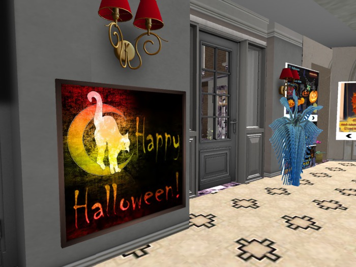 ~FT~ Halloween Cat picture frame (10 pictures)