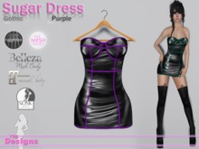 Sugar Dress Gothic Purple