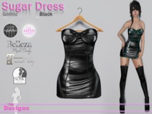 Sugar Dress Gothic Black