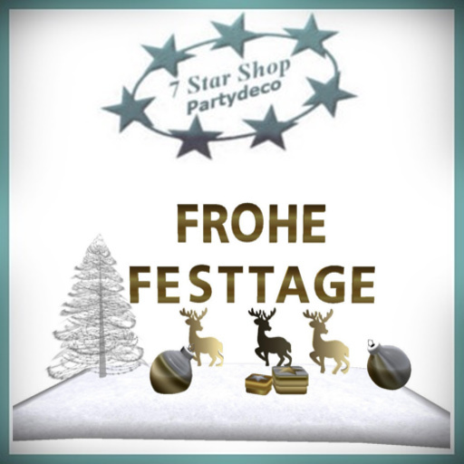 Frohe Festtage gold