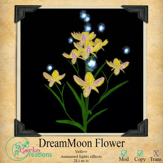 GC-DreamMoon Flower Yellow