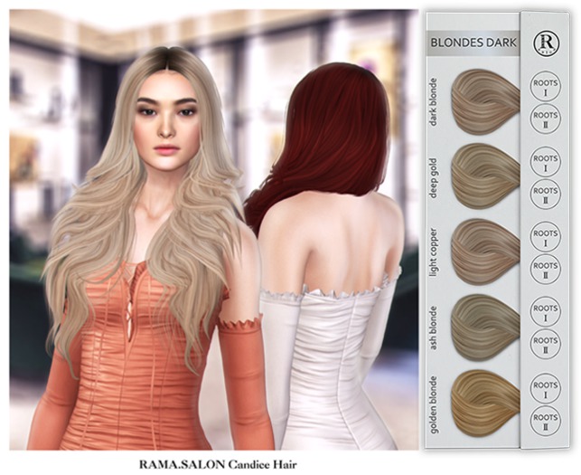 RAMA.SALON - Candice Hair 'BLONDES DARK'