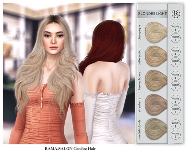 RAMA.SALON - Candice Hair 'BLONDES LIGHT'