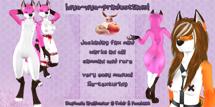 !N~N~P! Jackodog - Fox Pink *Hud Box*