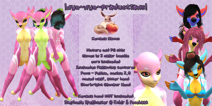 !N~N~P! Kemono Mod - Hocus Pinks *Hud Box*