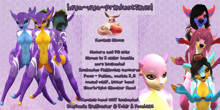!N~N~P! Kemono Mod - Hocus Purples *Hud Box*