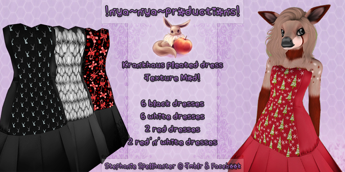 !N~N~P! Krankhaus Pleated Dress - Winter *Hud Box*