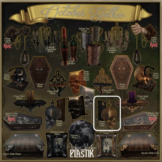 :[P]:- October Gothic Gatcha:// Boora Gold