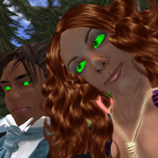 Green Luminous Zombie Eyes Box