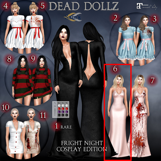 6. Dead Dollz - Fright Night - Prom Queen (Before)