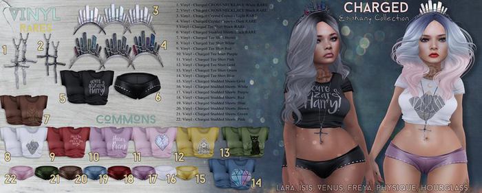 Vinyl - Charged Studded Shorts Maitreya Green