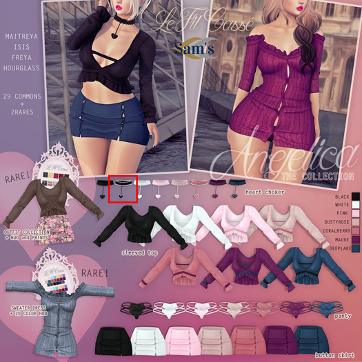 {le fil casse} Angelica Collection Panty Maitreya Mauve