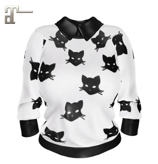 Foxes - Spooky - Sweater - Cat