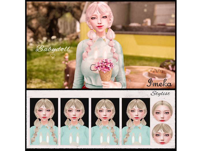 {Imeka} Babydoll Hair - Colors