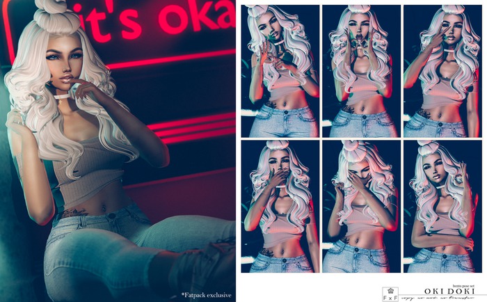 FOXCITY. Oki Doki Bento Pose Set