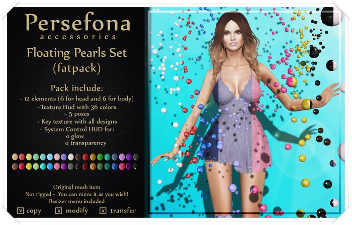 Persefona Floating Pearls (fatpack) - 40%OFF