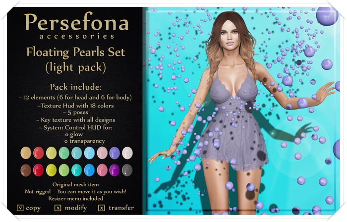 Persefona Floating Pearls (light pack) -  25%OFF