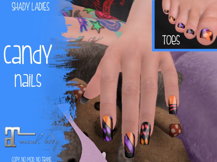 Shady Ladies- Candy Nails - Maitreya 