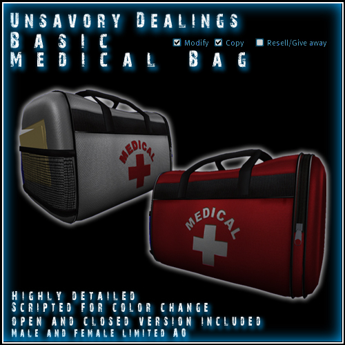 Unasvory Dealings - Basic Medical Bag