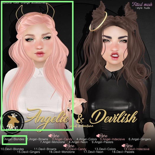 1.Doe: Angelic - Blondes