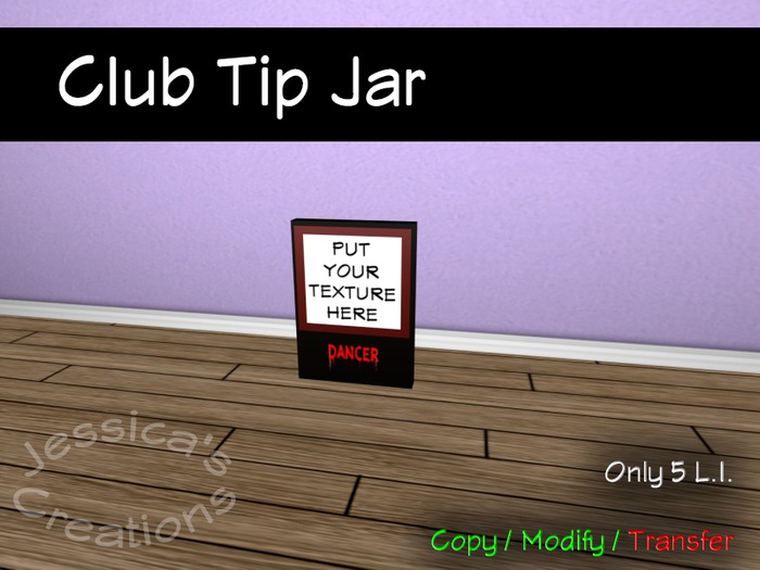 JC - Club Tip Jar