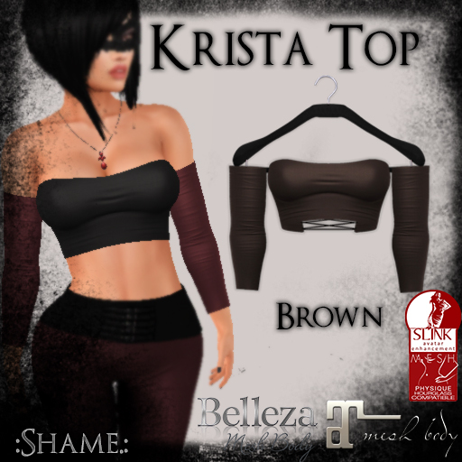 :Shame.: Krista Top Brown [Wear]