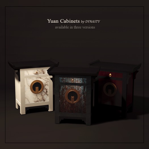 DYNASTY - Yuan Cabinet - White