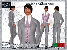 < BD > Whata Suit Grey