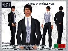 < BD > Whata Suit Black