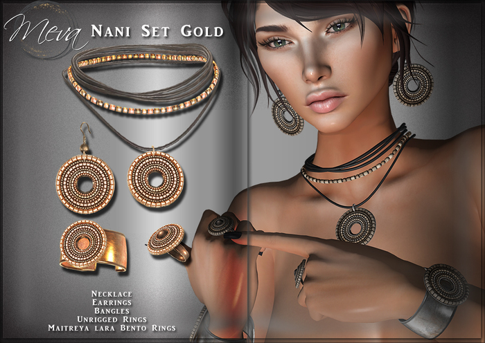 Meva Nani Set Gold Box [Wear Me]