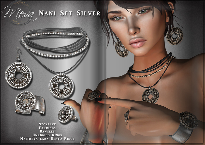 Meva Nani Set Silver Box [Wear Me]