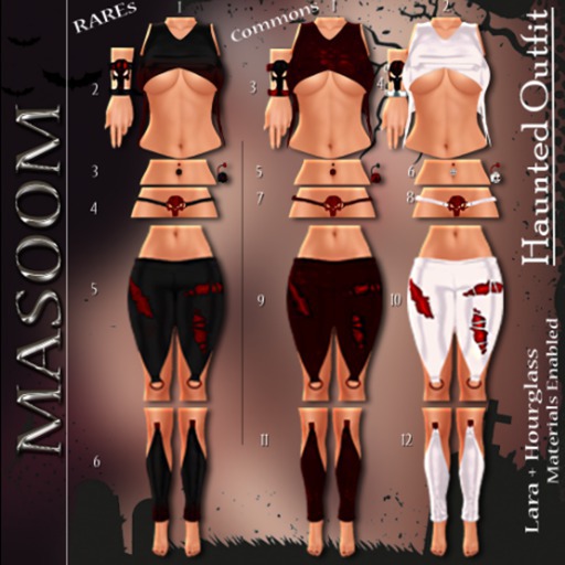 [[ Masoom ]] Haunted outfit LARA 3 RARE