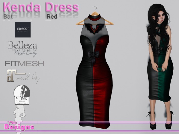Kenda Dress Bat Red