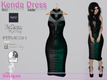 Kenda Dress Bat Jade