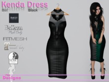Kenda Dress Bat Black