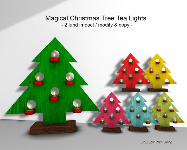 [LPL] Magical Christmas Tree Tea Light (boxed)