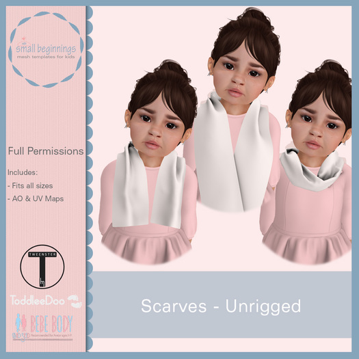 SB-Scarves (Unrigged) (Wear Me)