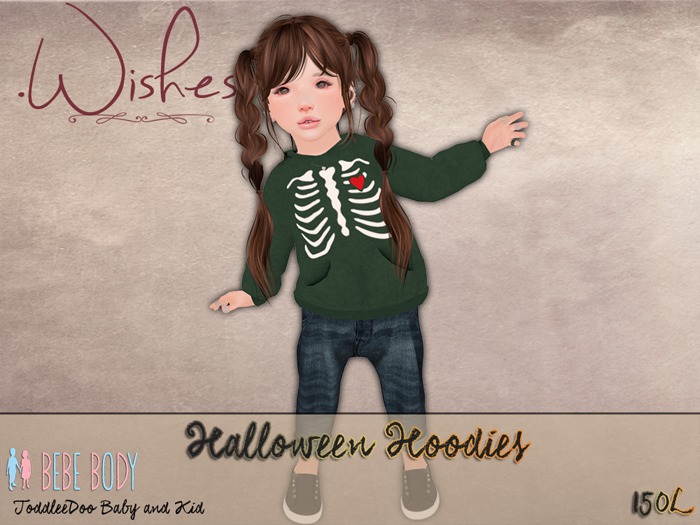 .Wishes. ~ Halloween Hoodie ~ Evergreen ~ Unpacker {add me}