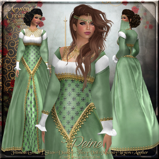 Second Life Marketplace - {AS} Reine Fitmesh Tudor Gown: Spring Green Velvet; 16th century England, Renaissance, Medieval, Queen, Omega applier Second Life Marketplace - {AS} Reine Fitmesh Tudor Gown: Spring Green Velvet; 16th century England, Renaissance, Medieval, Queen, Omega applier