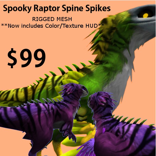 [WS] Spooky Raptor Spikes