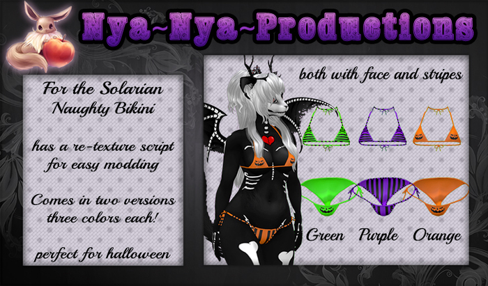 !N~N~P! Clothing Mod - Naughty Bikini Halloween *Hud Box*