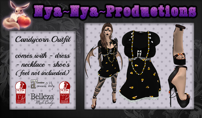!N~N~P! Clothing - Candycorn Outfit *Hud Box*